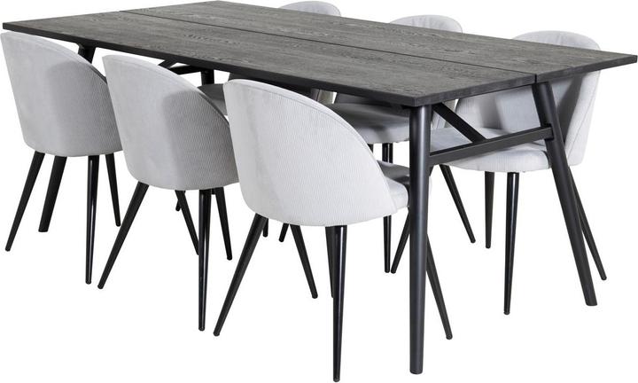 Produktbild Ebuy24 Essgruppe Sleek (7-teilig) (195 x 95 x 75 cm)