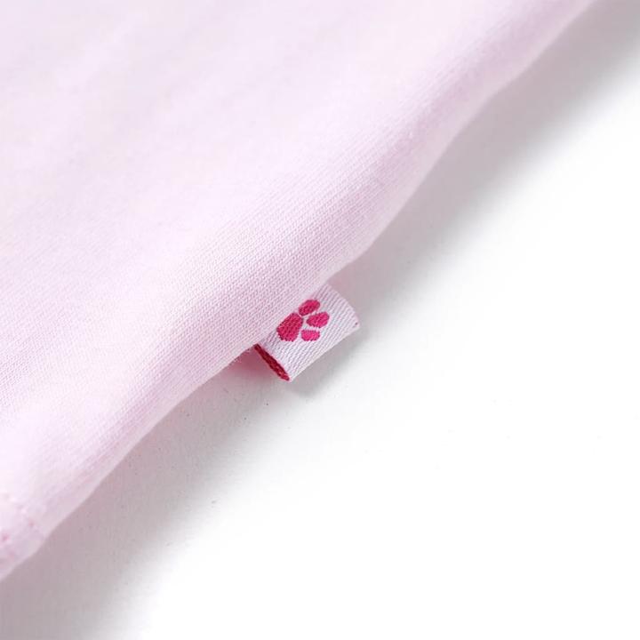 Immagine prodotto VidaXL T-shirt per bambini rosa pallido 128,Materiale: 95 % cotone. 5 (128)