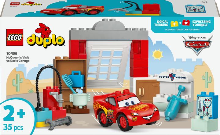 Actual product image LEGO McQueens Besuch in Docs Werkstatt (10456)
