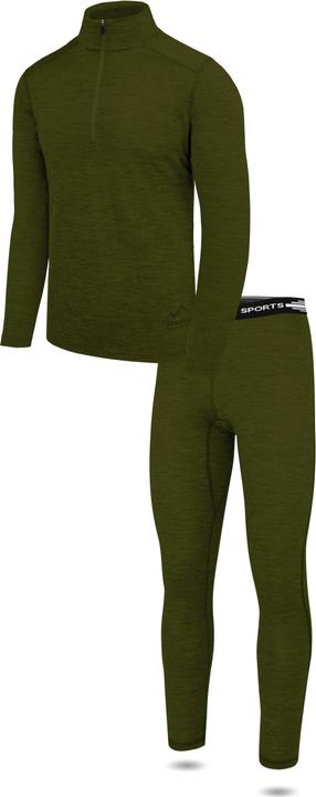 Produktbild Normani Herren Merino Langarmshirt und Hose Canberra/Sydney - 8827 (6XL)