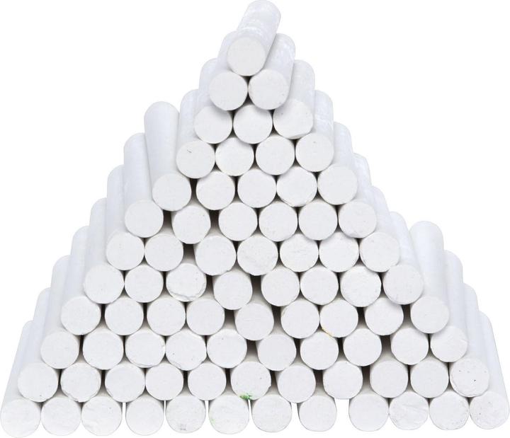 Image du produit Colorations - Craie blanche sans poussière, 100 pièces. (Blanc, 100 x)