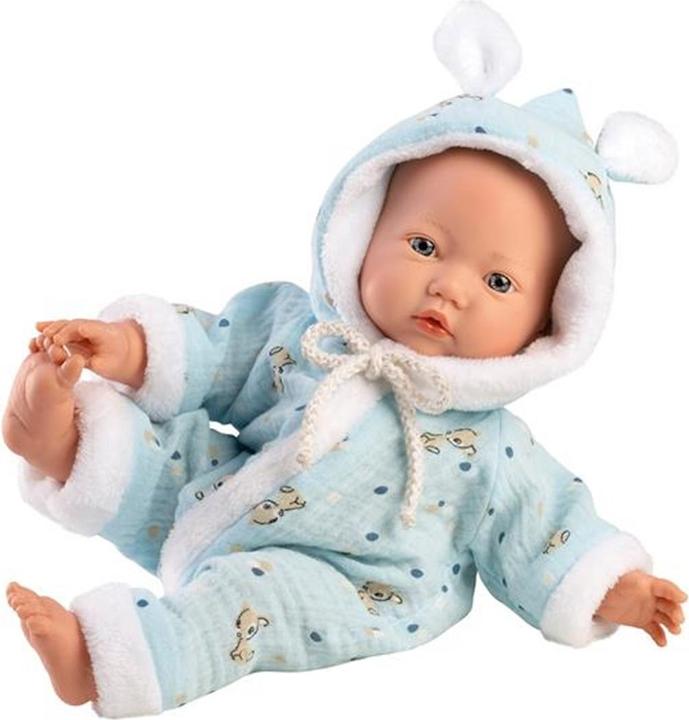 Actual product image Llorens Baby doll with jumpsuit
