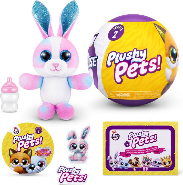 Zuru 5 Surprise - Plushy Pets - Series 2 - 1 piece