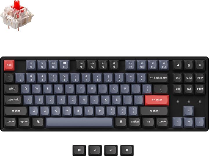 Actual product image Keychron K8 Pro (US, Cable, Wireless)