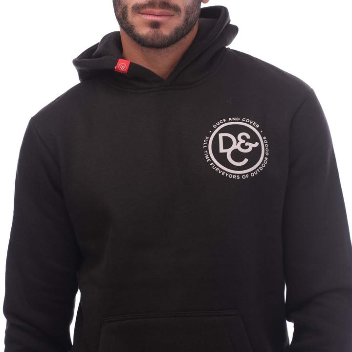 Immagine prodotto Duck and Cover Macksony Felpa con Cappuccio Grafica Uomo (L)