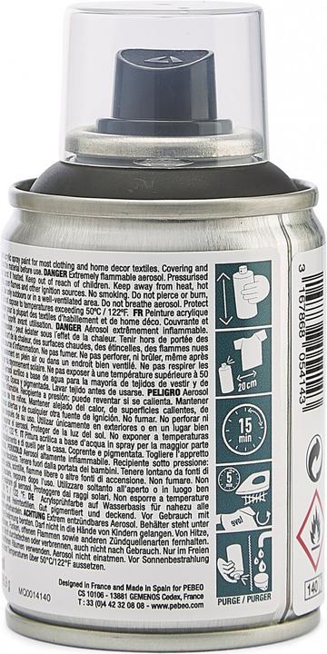 Actual product image Pebeo 7A Spray (Black, 100 ml)