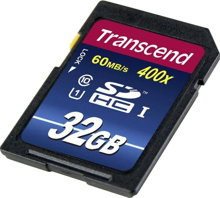 Image du produit Transcend Premium 400x (32 Go, SDHC, U1, UHS-I)
