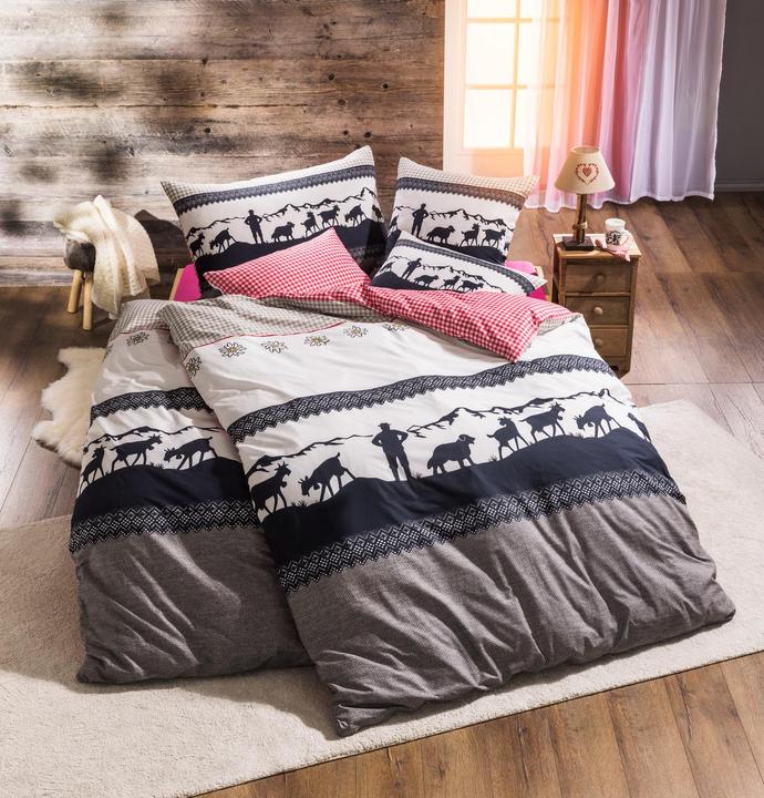 Home Fashion Stella Alpina (Housse de couette, 160 x 210 cm)