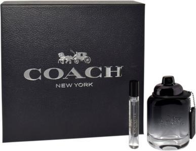 Coach Man Eau De Toilette Set - 60ml und Travel Spray 75ml (Eau de Toilette)