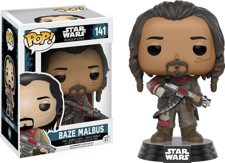 Actual product image Funko Star Wars Rogue One: Baze Malbus Pop!