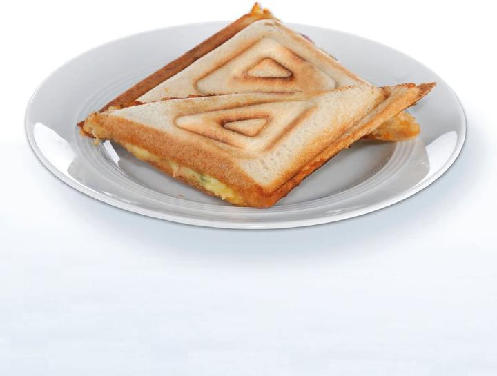 Actual product image Cloer Sandwich Maker 4 XXL Sandwiches, Diagonal
