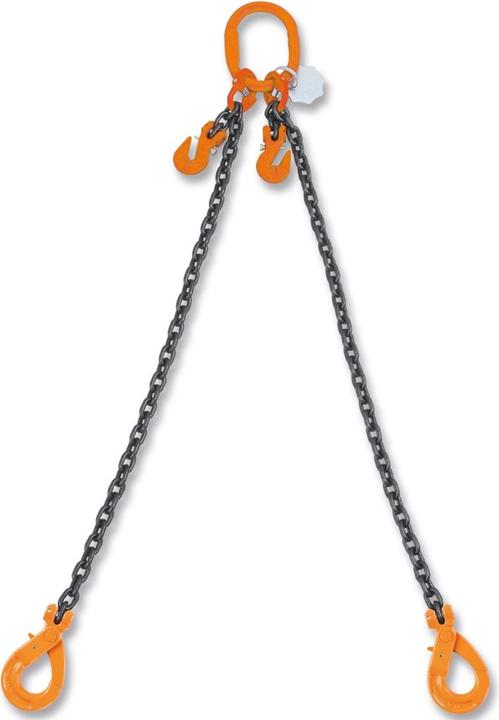 Immagine prodotto BETA 080970332 Kette 2 Meter mit selbstschliessenden Haken und Enterhaken 7,5 Tonnen (2 m)