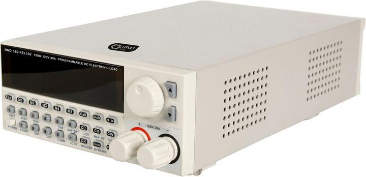 RND Charge électronique DC programmable, 120V, 30A, 150W