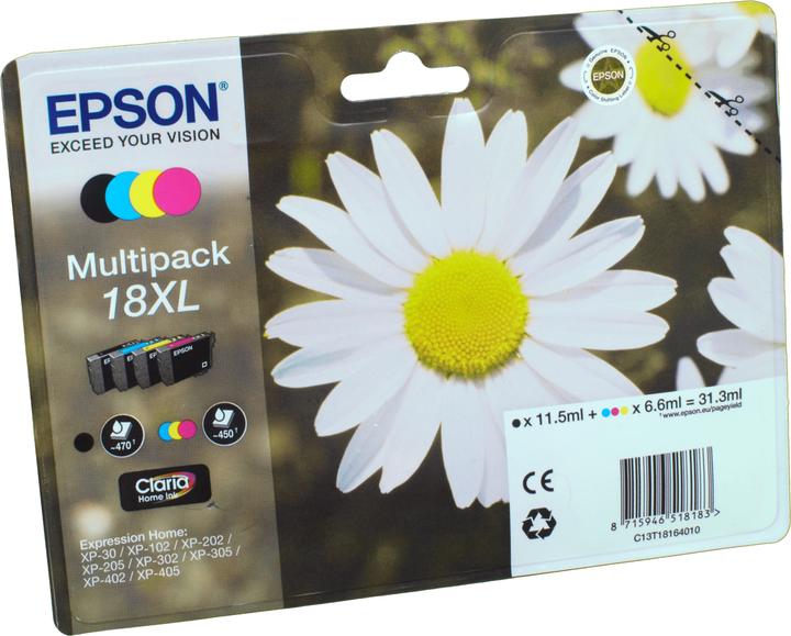 Epson 18XL Multipack - Druckerpatrone (M, BK, Y, C)