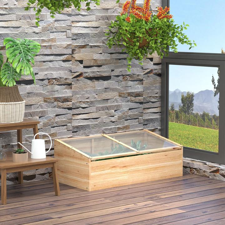 Produktbild Outsunny Gewächshaus aus Holz