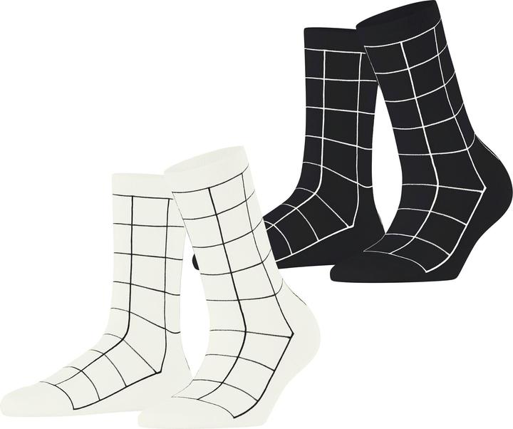 Esprit Sketched Grid SO 2P (2er Pack, 35 - 38)