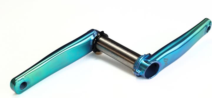 Actual product image Cane Creek eeWings Mountain Crank, 170mm, 68/73mm, 30mm, aegean (limited Edition) (170 mm)