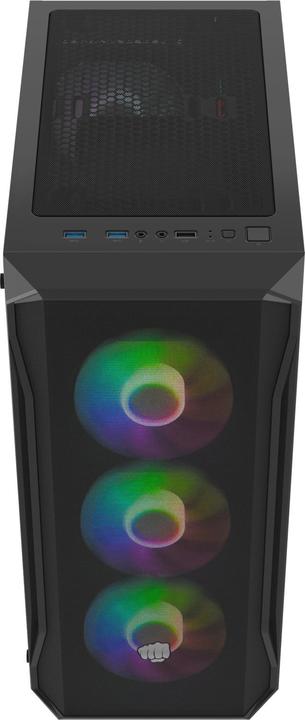 Actual product image Fury Obudowa Shobo SH4F RGB (NFO-2154) (mATX, Mini-ITX, ATX)
