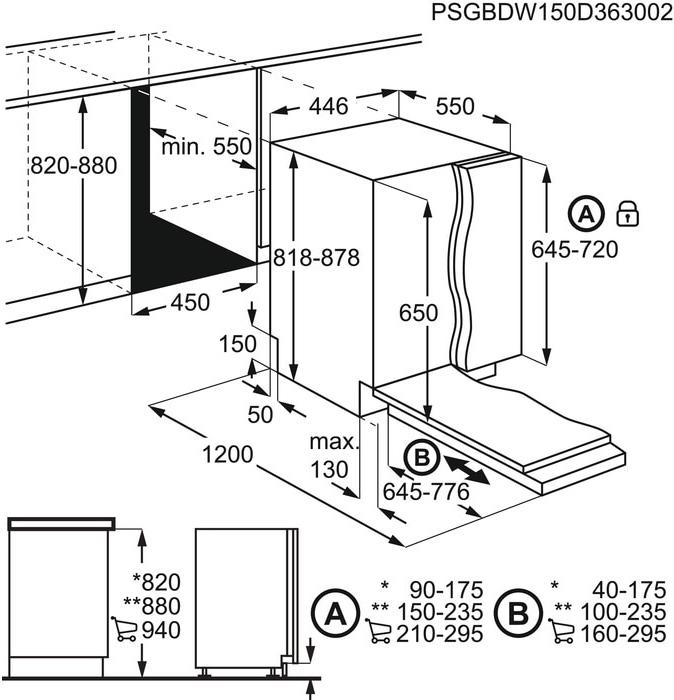 Produktbild AEG GeschSp. FSE62417P E wh