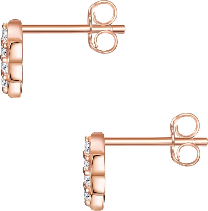 Immagine prodotto Glanzstücke München Stella da donna in argento Sterling Cubic Zirconia Oro Rosa - 31376 (Argento)