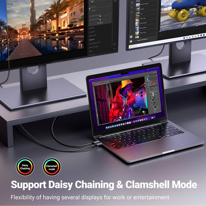 Actual product image Ugreen USB C — DisplayPort (1 m, DisplayPort)