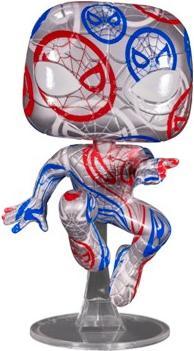 Actual product image Funko Figurka Pop POP Artist Series: Patriotic Age - Spider-Man (exclusive)