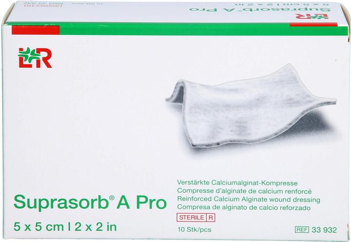 Actual product image Suprasorb A Pro 5x5cm 10 pcs