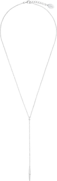 Produktbild S.Oliver Halsschmuck für Damen, 925 Sterling Silber, Zirkonia (synth.) (Silber 925, 42 cm)