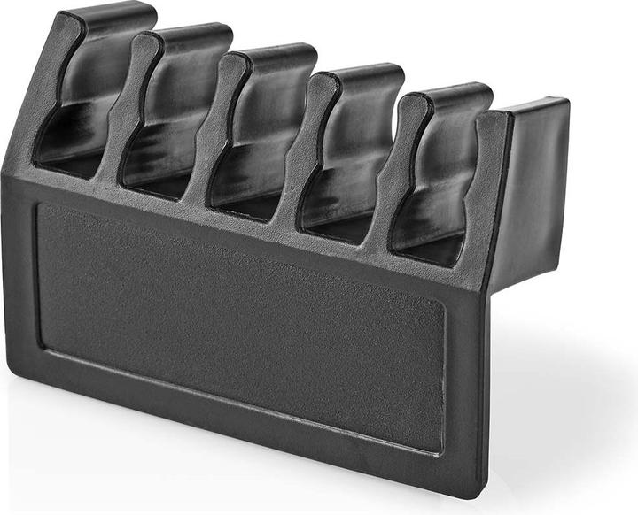 Produktbild Nedis Kabelmanagement Haken und Schlaufen Click and Go 2 Stück max. Kabeldicke: 5 mm Silikon 60 mm S (0.06 m)
