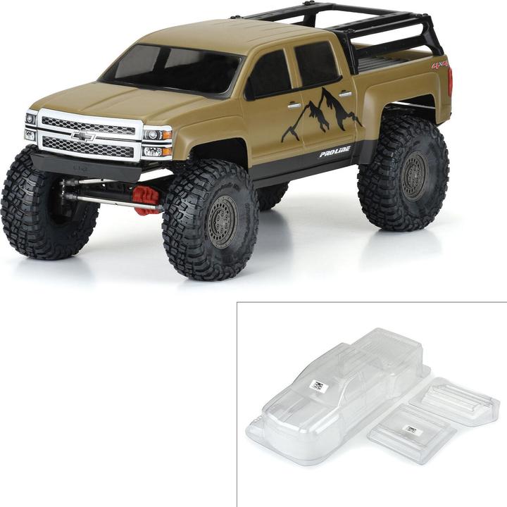 Actual product image Proline Body Chevy Silverado 2015 unpainted, 1:10