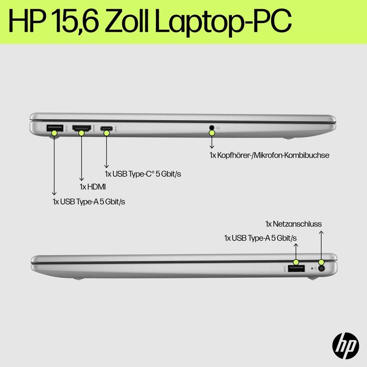 Produktbild HP 15-fd0511ng (15.60", Intel N100, 4 GB, DE)