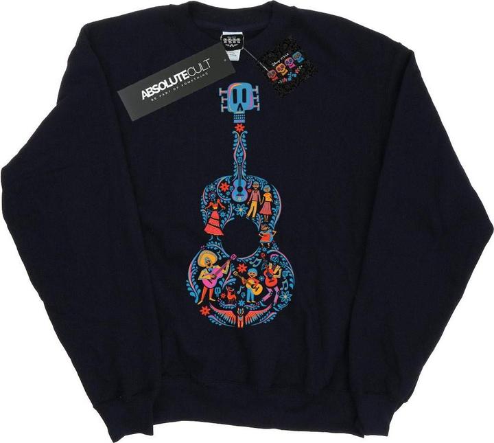 Disney Coco Guitar Pattern Sweatshirt Mädchen
