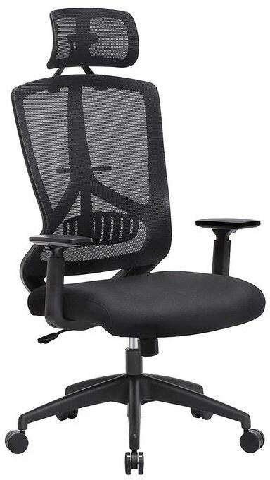 Image du produit Songmics Chaise de bureau, OBN53BK Tissu noir