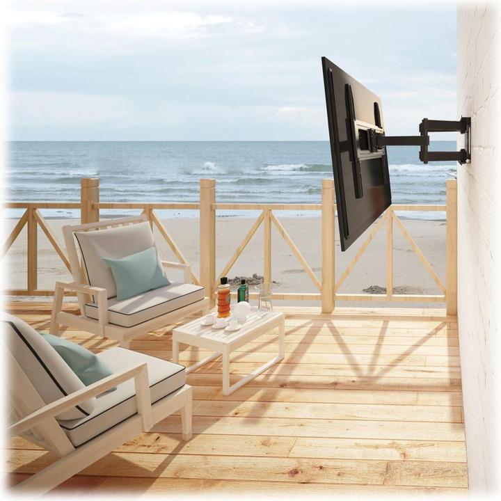 Actual product image Eaton Outdoor Full-Motion TV Wall Mount with Fully Articulating Arm for 81,28cm 32Zoll to (Wall, 80", 50 kg)
