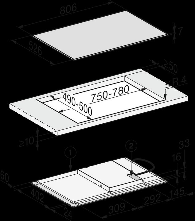 Actual product image Miele KM 7373 FR