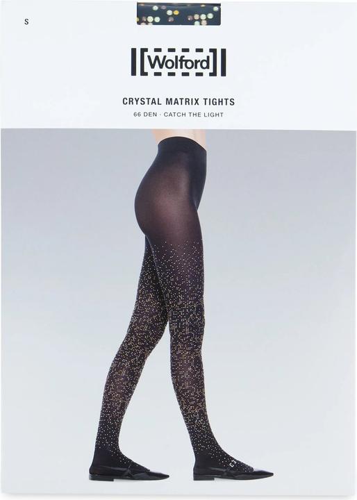 Wolford Strumpfhose "Crystal matrix" goldfarben (M)