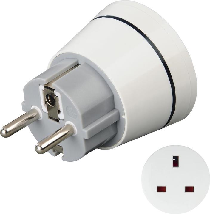 Image du produit Hama Adaptateur de voyage type G, 3 pôles, pour les appareils d'Angleterre, du Commonwealth et du