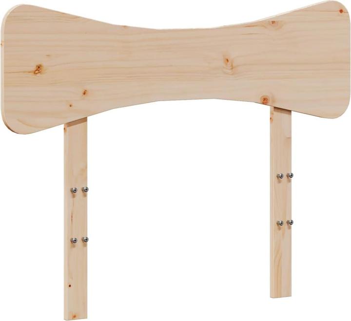 Produktbild VidaXL Massivholzbett Holzbett Bett Doppelbett ohne Matratze 120x190cm Kiefer (120 x 190 cm)