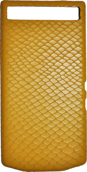 Produktbild BlackBerry PD Leather Battery Door Cover P'9982 python yellow (Blackberry Porsche Design P9982)