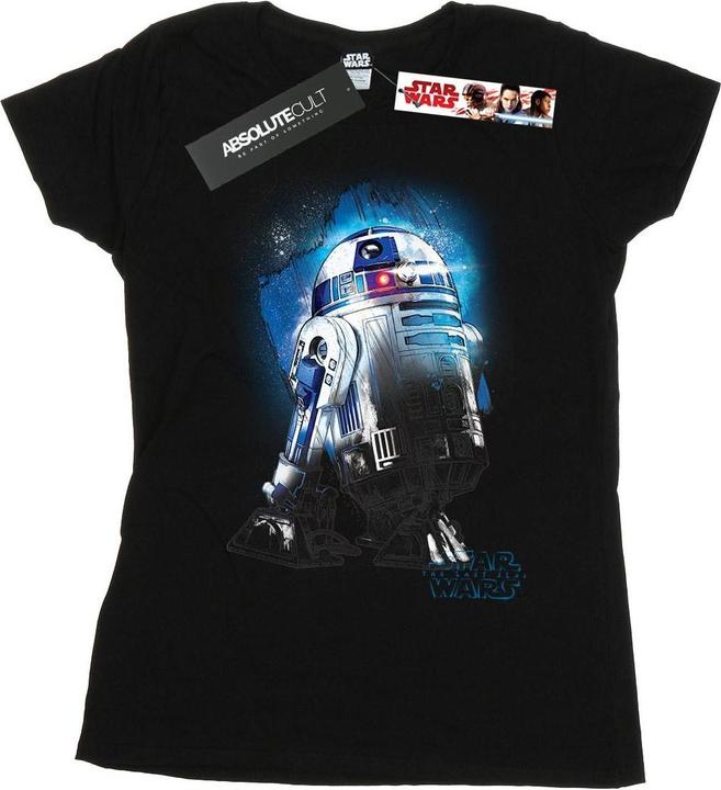 Star Wars The Last Jedi R2D2 Brushed TShirt (M)