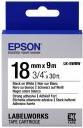 Produktbild Epson Etikettenkassette LK-5WBW (1.80 cm, Weiss)