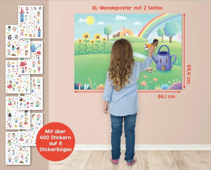 Produktbild Mein XL Sticker-Poster Feen