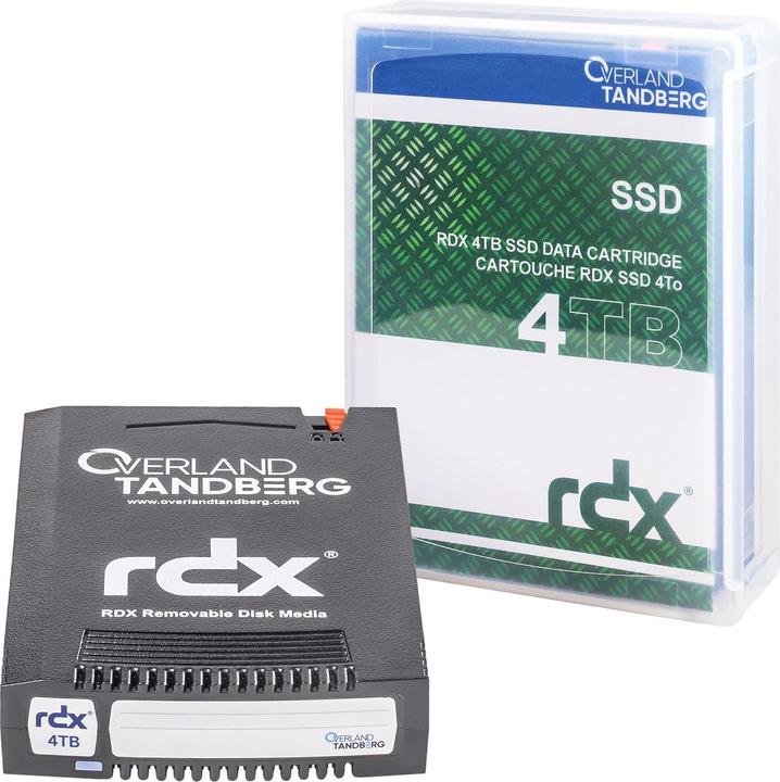 Produktbild Tandberg Data RDX-Medium (SSD) 8886-RDX 4 TB 1 Stück (RDX (SSD), 4000 GB)