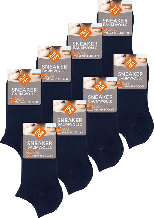 Nur Die Sneakersocken Baumwolle Basic Unifarben