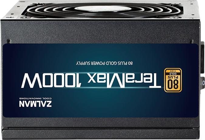 Image du produit Zalman ZM1200-TMX TerraMax 80 PLUS GOLD PSU 1200W/Full-modular 99.9% Active PFC/Single (1200 W)
