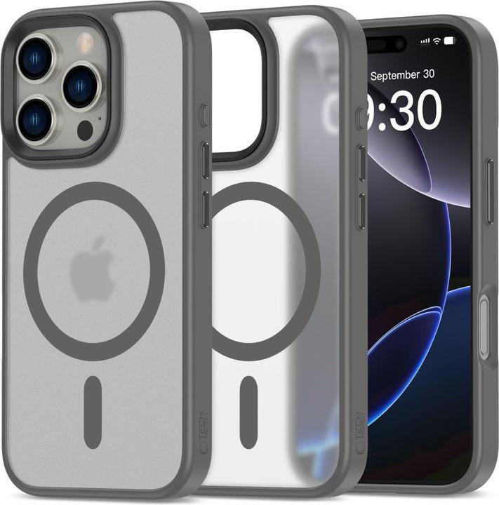 Image du produit Tech-Protect MagMat MagSafe case for iPhone 16 Pro Max - titanium (Apple iPhone 16 Pro Max)