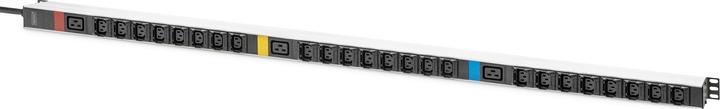 Digitus Basis IT PDU, 3-phasig 16A, 24 x C13, 3 x C19, 3 m Zuleitung, IEC 60309 16 A Stecker