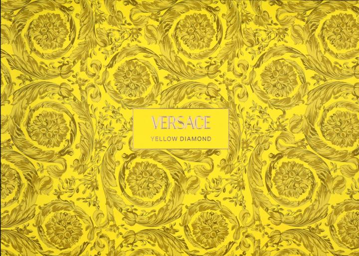 Produktbild Versace Yellow Diamond Spring 2024 Eau de Toilette 90 / Body Lotion Body Smoother / Mini (Parfum set)