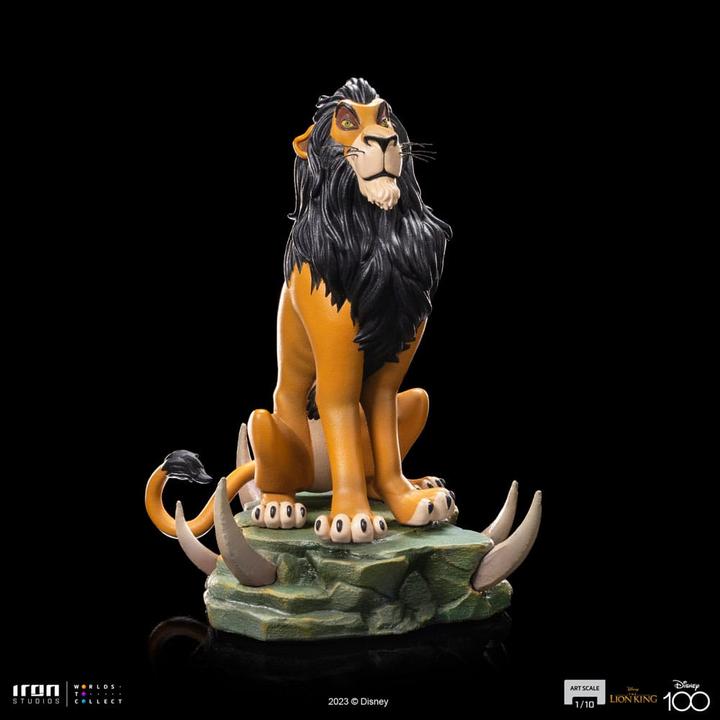 Immagine prodotto Iron Studios Statuetta del Re Leone 1/10 Art Scale Scar Regular 16 cm