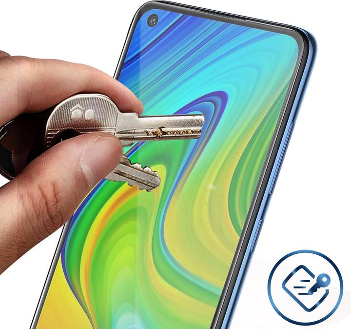 Image du produit Avizar Film clair comme du cristal, protection d'écran en verre (1 pièce(s), Xiaomi Redmi Note 9)